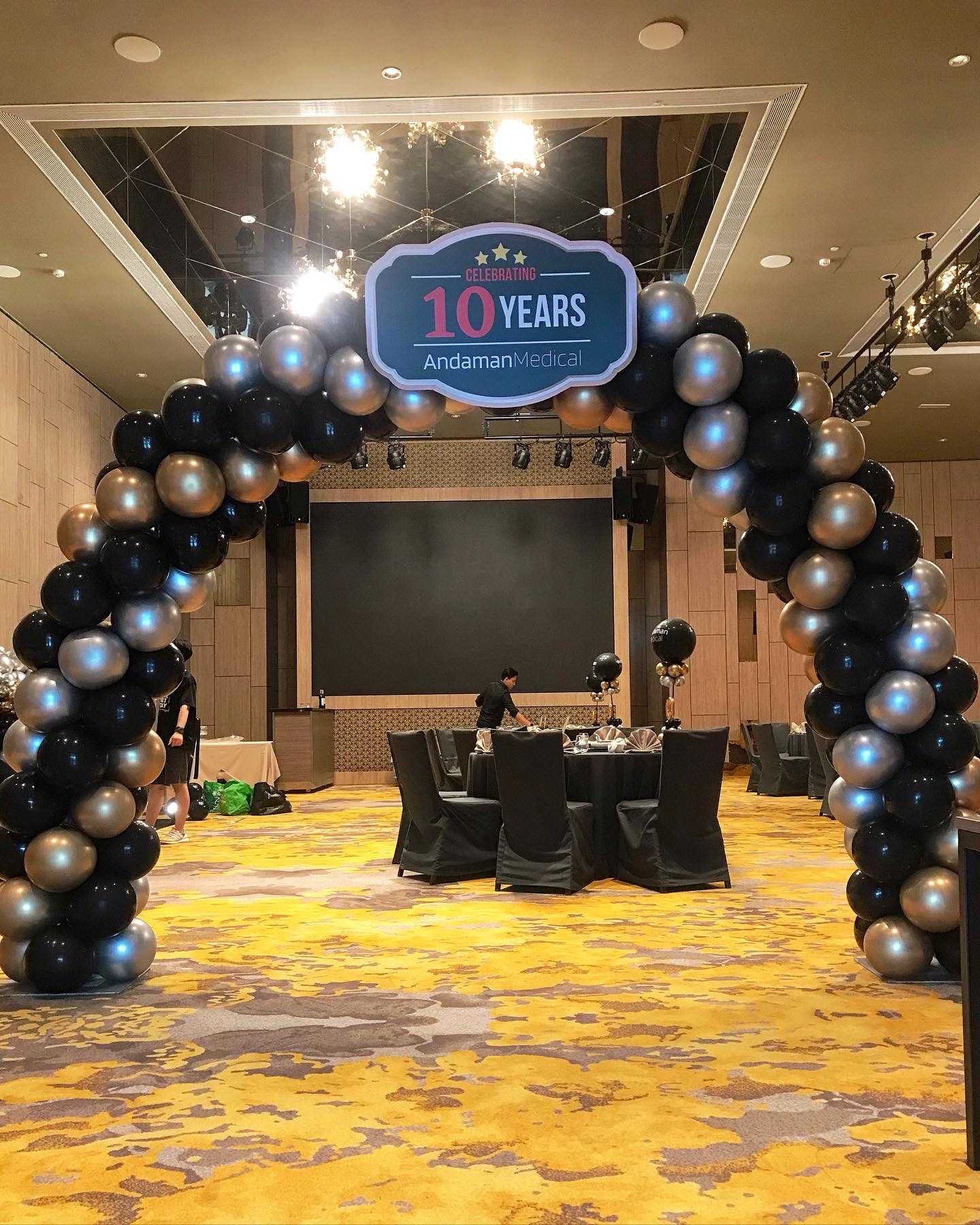 Balloon arch decoration Penang