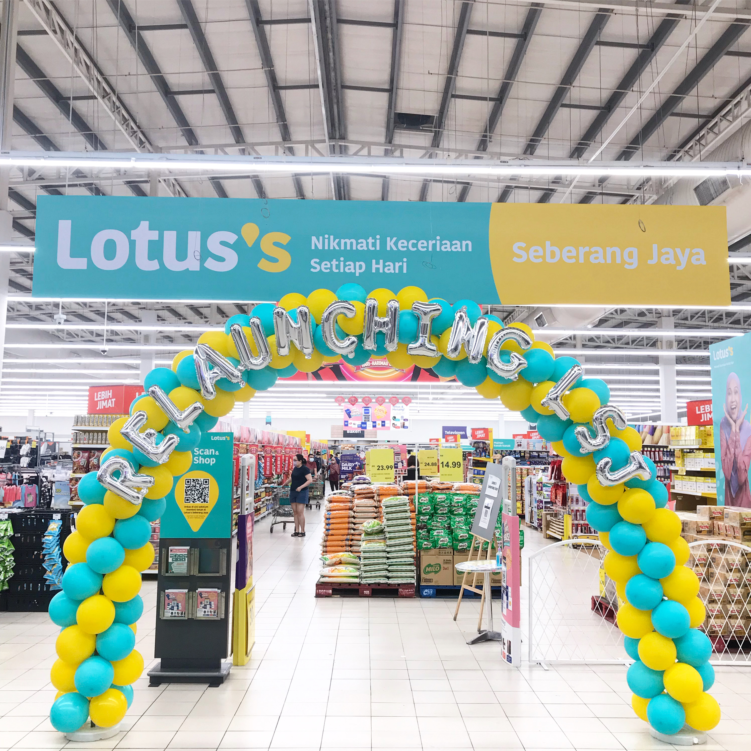 Balloon arch for opening ceremony Penang