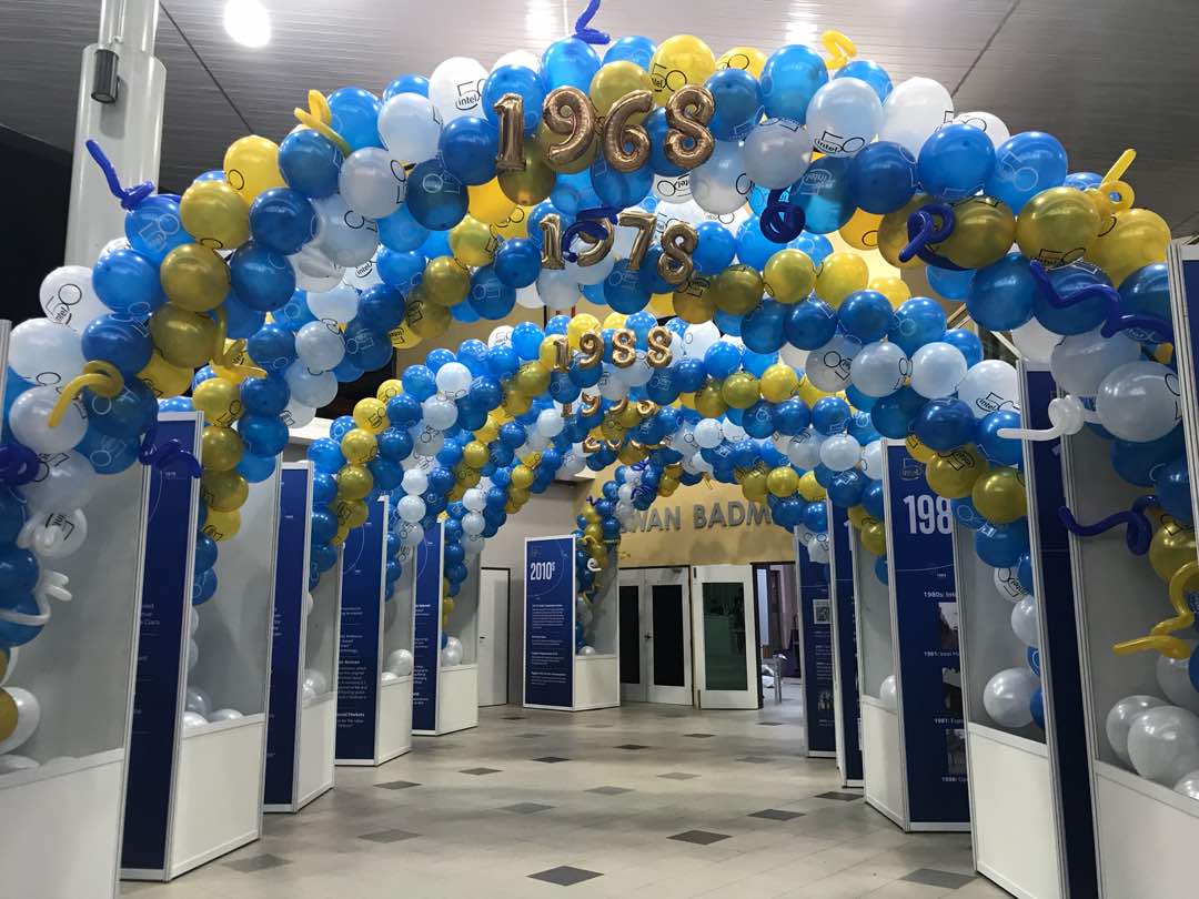 Balloon arch corporate event Penang