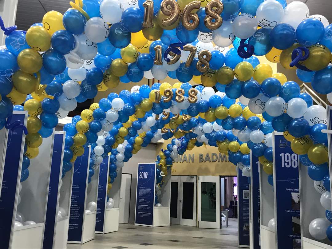 Balloon arch setup Penang