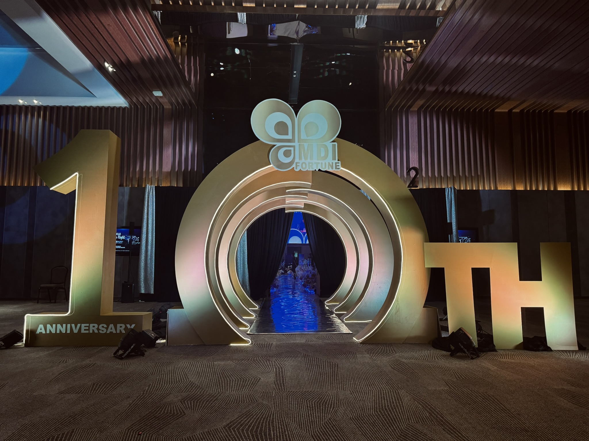 MDI Fortune Annual Dinner — Ballroom Setup