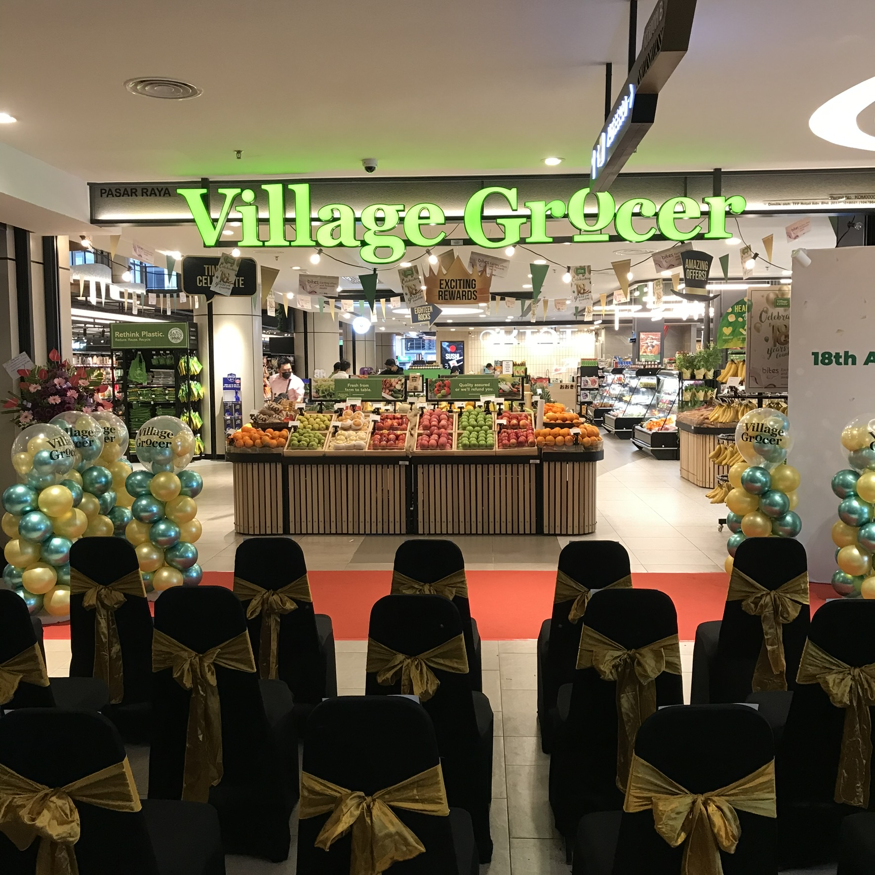 Village Grocer Opening